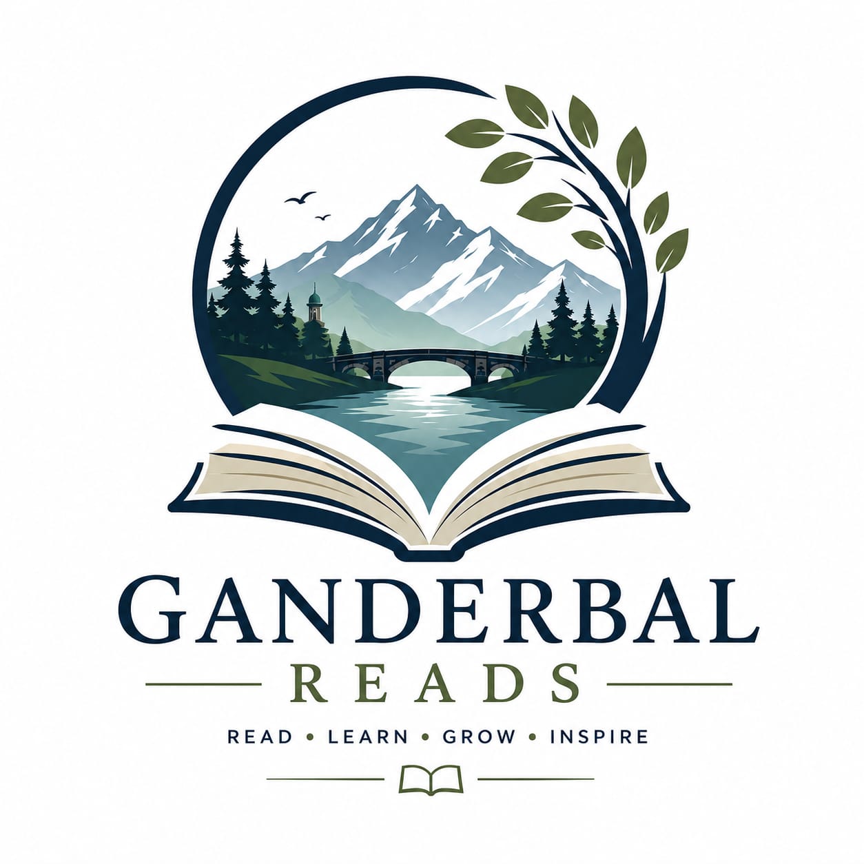 Ganderbal Reads Logo